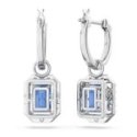 Swarovski - Orecchini Una - Cristalli Blu - Rodio