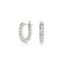 Swarovski - Orecchini Matrix - Placcatura Rodio - Bianco
