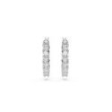 Swarovski - Orecchini Matrix - Placcatura Rodio - Bianco