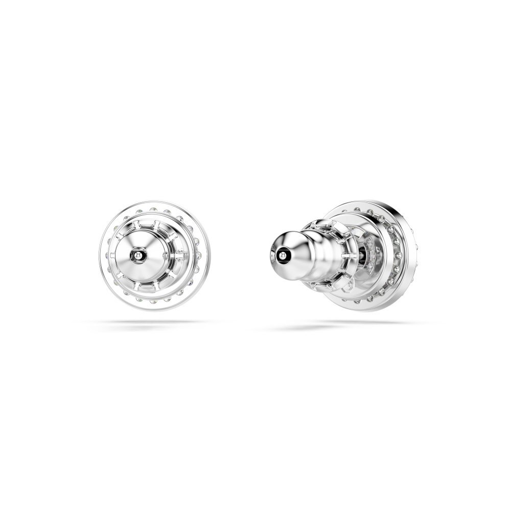 Swarovski - Orecchini Una Angelic - Placcato Rodio - Bianco