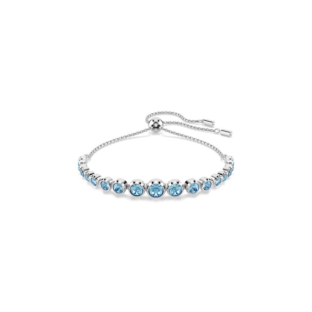 Swarovski - Bracciale Tennis Imber - Blu - Cristalli