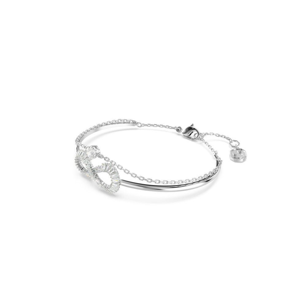 Swarovski - Bracciale Rigido Hyperbola - Bianco
