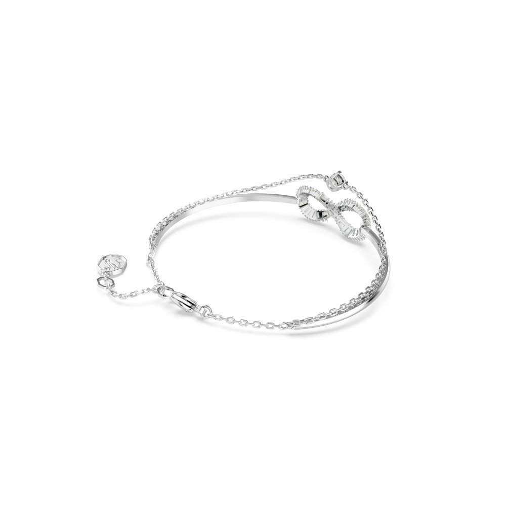 Swarovski - Bracciale Rigido Hyperbola - Bianco