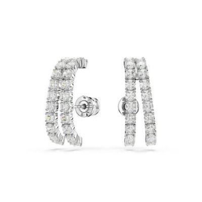 Swarovski - Orecchini Ear Cuff - Placcato Rodio