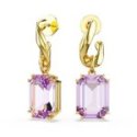 Swarovski - Orecchini Millenia - Viola - Oro
