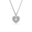 Swarovski - Pendente Idyllia - Cuore - Rodio