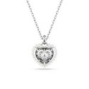 Swarovski - Pendente Idyllia - Cuore - Rodio