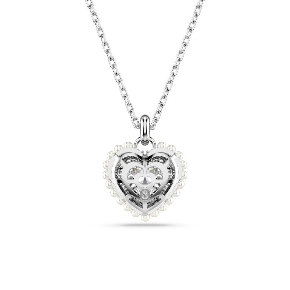 Swarovski - Pendente Idyllia - Cuore - Rodio