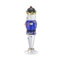 Swarovski - Holiday Cheers Schiaccianoci - Blu - Cristallo