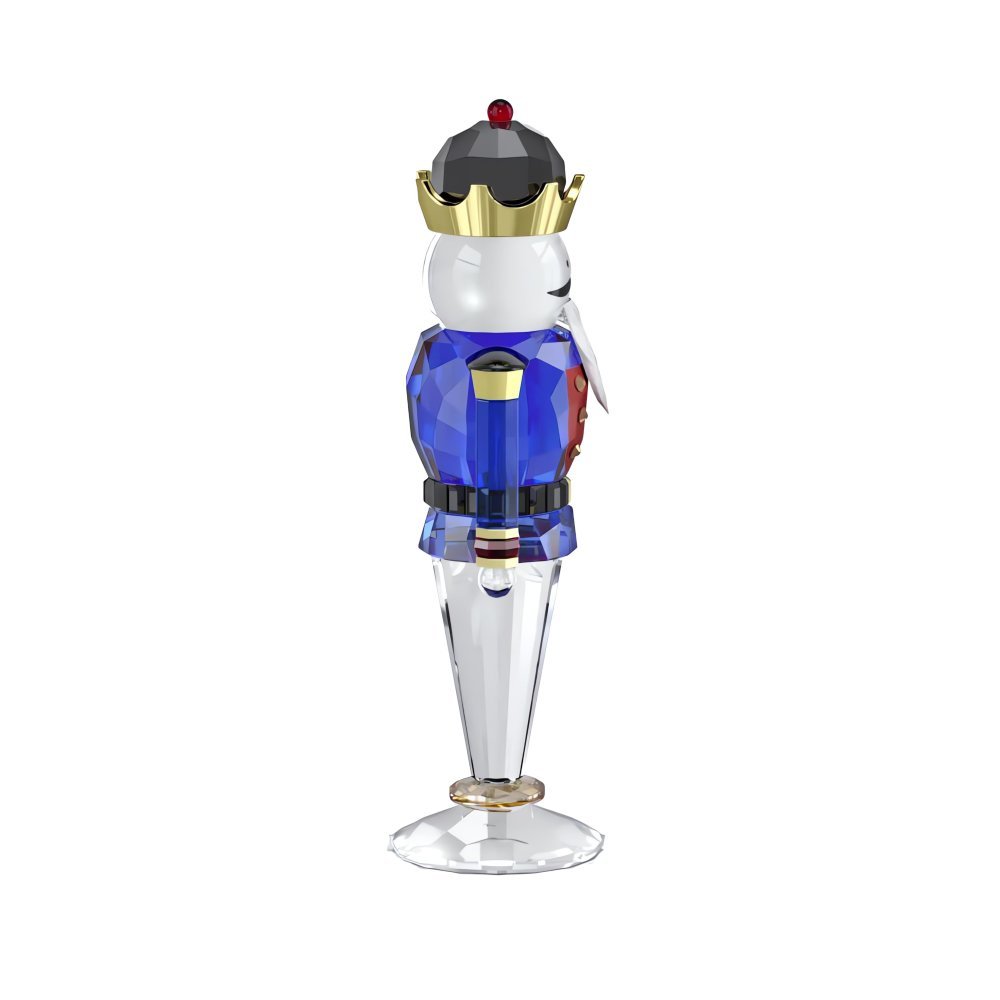 Swarovski - Holiday Cheers Schiaccianoci - Blu - Cristallo