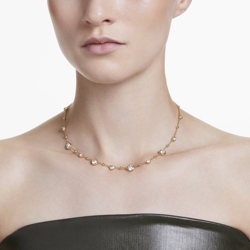 Swarovski - Collana Imber - Cristalli - Oro