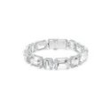 Swarovski - Braccialetto Millenia - Cristalli - Bianco