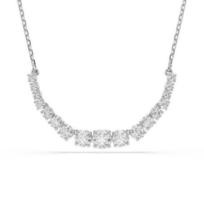 Swarovski - Collana Matrix - Placcatura Rodio - Zirconia