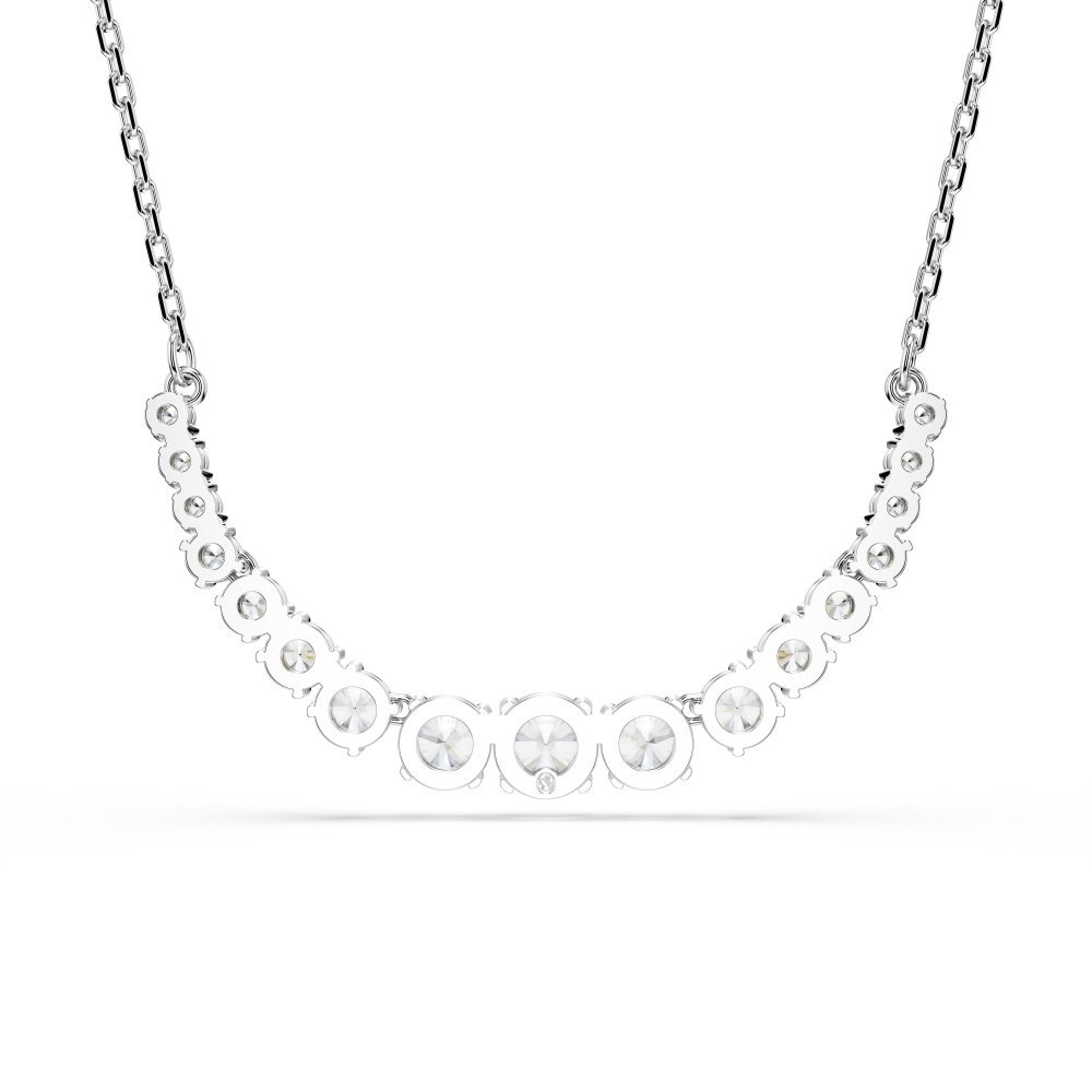Swarovski - Collana Matrix - Placcatura Rodio - Zirconia