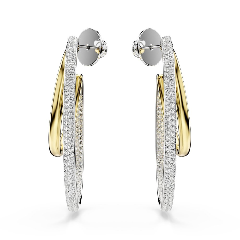 Swarovski - Orecchini Hyperbola - Cristalli - Bianco