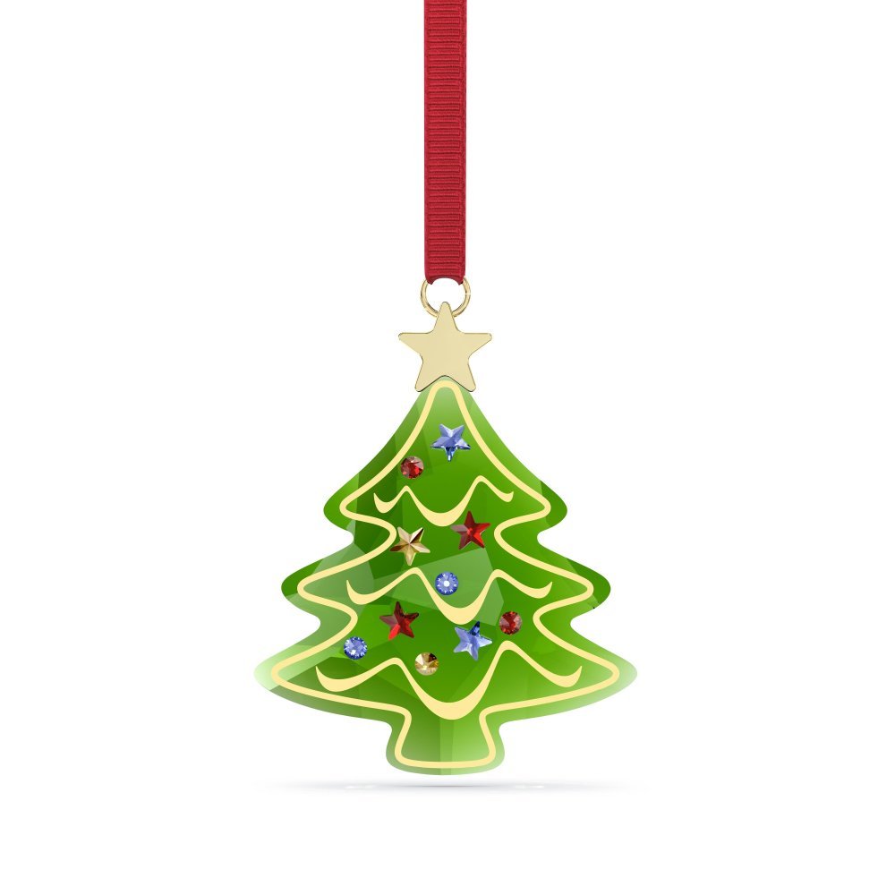 Swarovski - Holiday Cheers Decorazione - Verde - Cristalli
