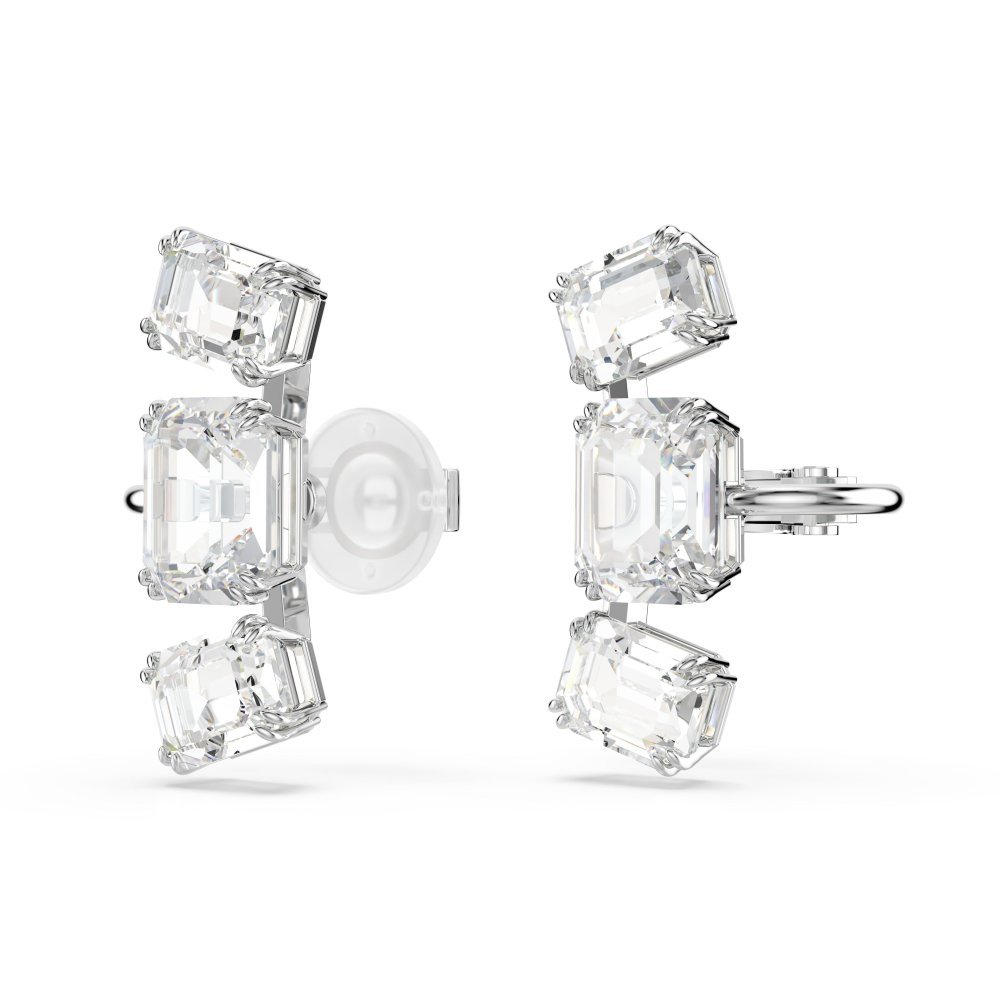 Swarovski - Orecchini Millenia - Cristalli - Bianchi