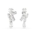 Swarovski - Orecchini Pendenti Matrix - Placcatura Rodio - Zirconia