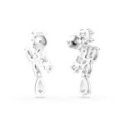 Swarovski - Orecchini Pendenti Matrix - Placcatura Rodio - Zirconia