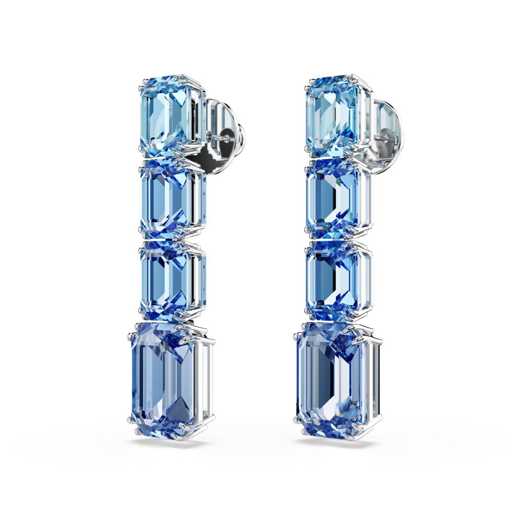 Swarovski - Orecchini Pendenti - Millenia - Blu
