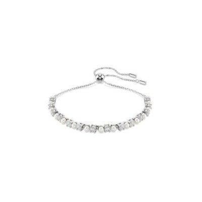Swarovski - Bracciale Tennis Matrix - Bianco