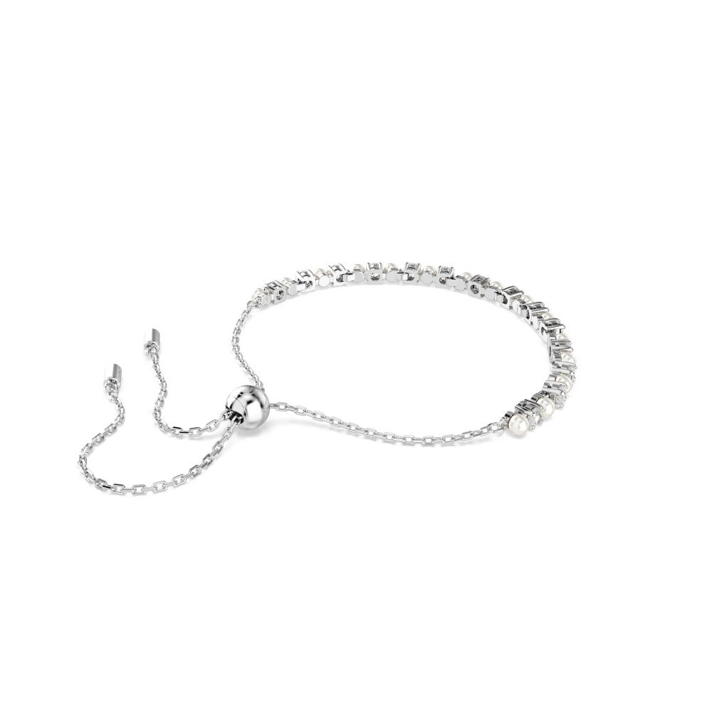 Swarovski - Bracciale Tennis Matrix - Bianco