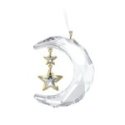 Swarovski - Decorazione Luna - Holiday Magic - Bianco