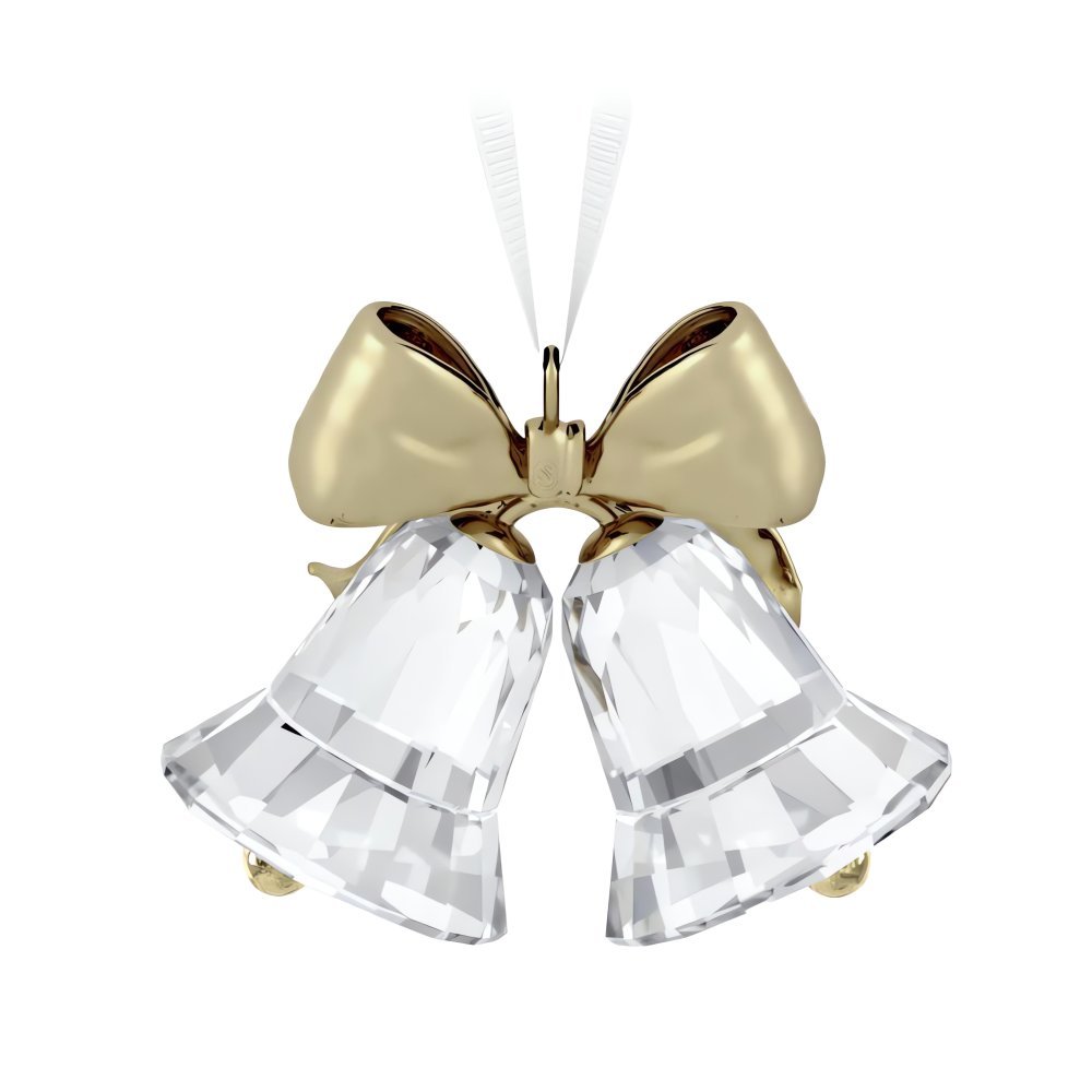 Swarovski - Decorazione Campanelle - Holiday Magic - Oro
