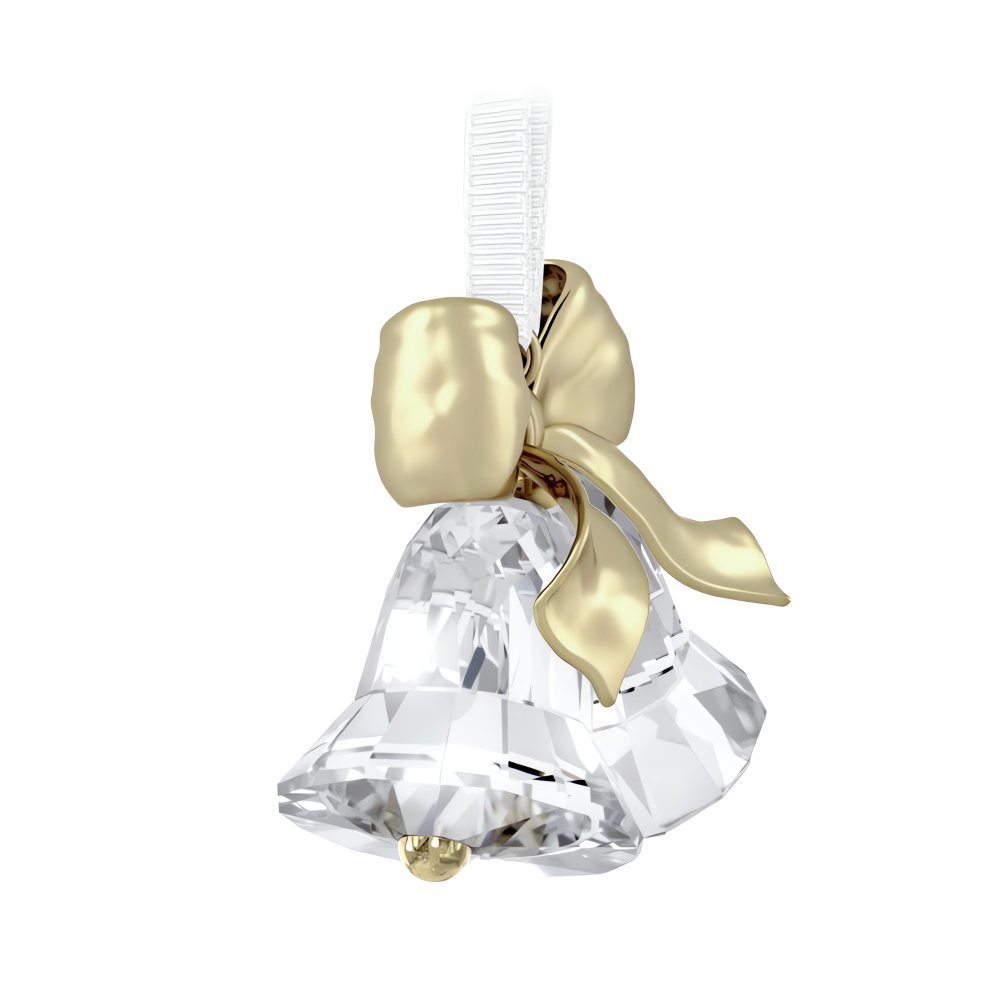 Swarovski - Decorazione Campanelle - Holiday Magic - Oro