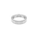 Swarovski - Anello Matrix - Placcato Argento - Bianco