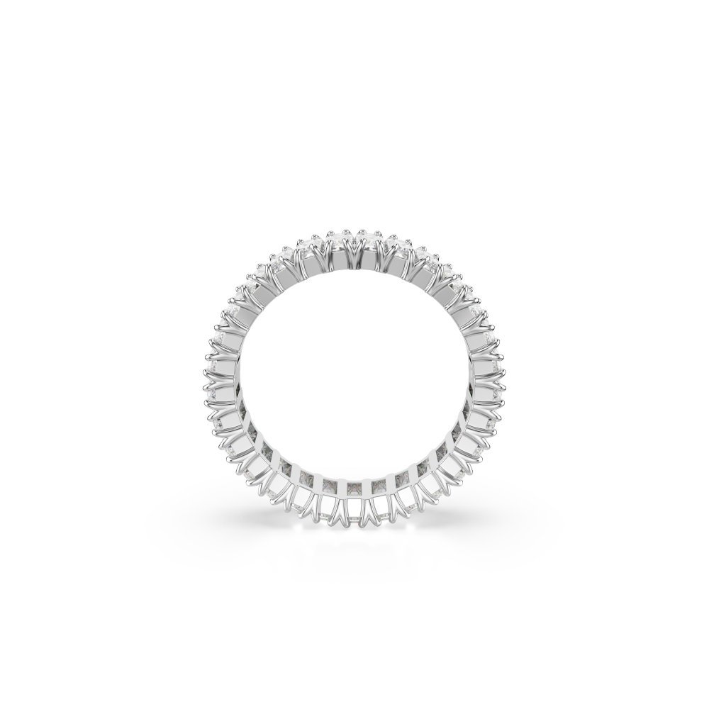 Swarovski - Anello Matrix - Placcato Argento - Bianco