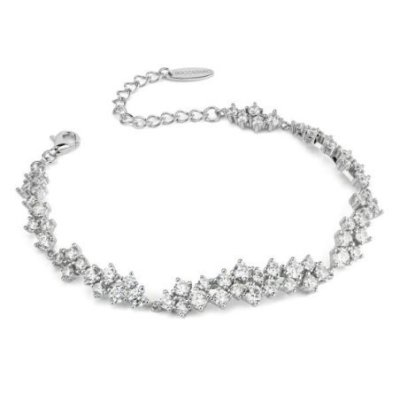 Boccadamo - Bracciale Argento - Zirconi - Made In Italy