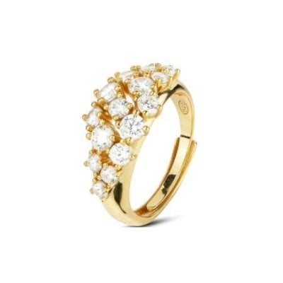 Boccadamo - Anello An541D - Argento - Zirconi