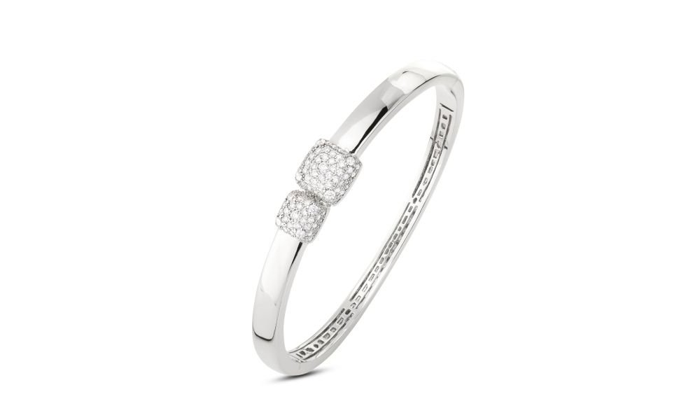 Boccadamo - Bracciale Rigido - Bronzo - Zirconi