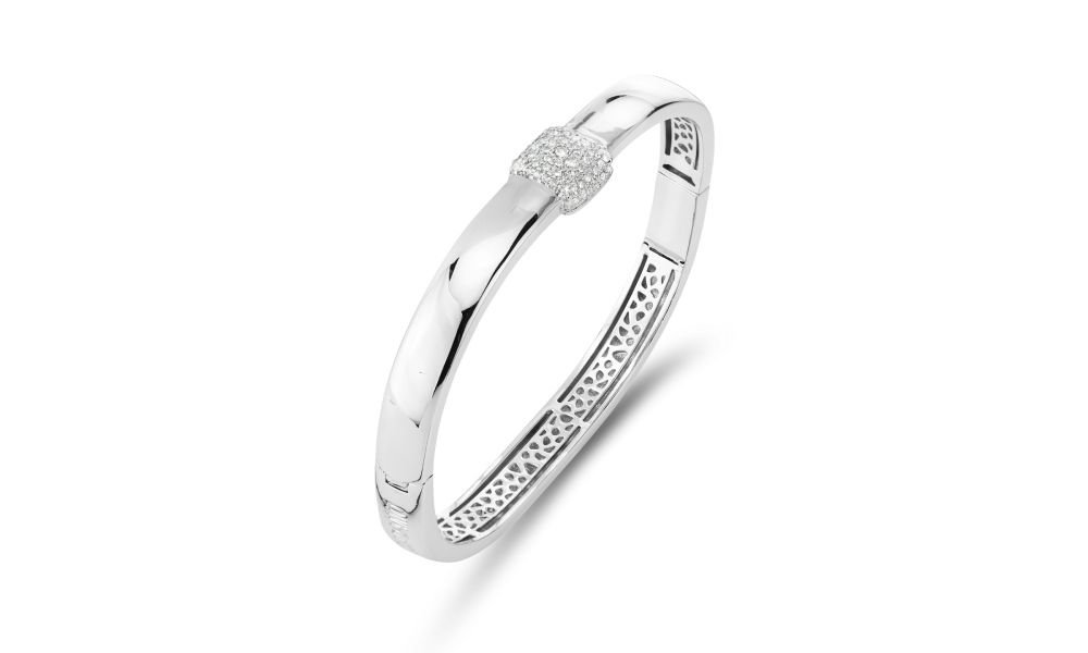Boccadamo - Bracciale Rigido - Zirconi - Bronzo