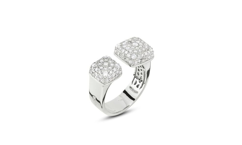 Boccadamo - Anello Xan223P - Bronzo - Zirconi