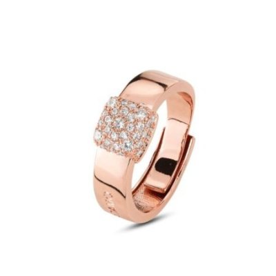 Boccadamo - Anello Xan222Rs - Oro Rosa - Zirconi