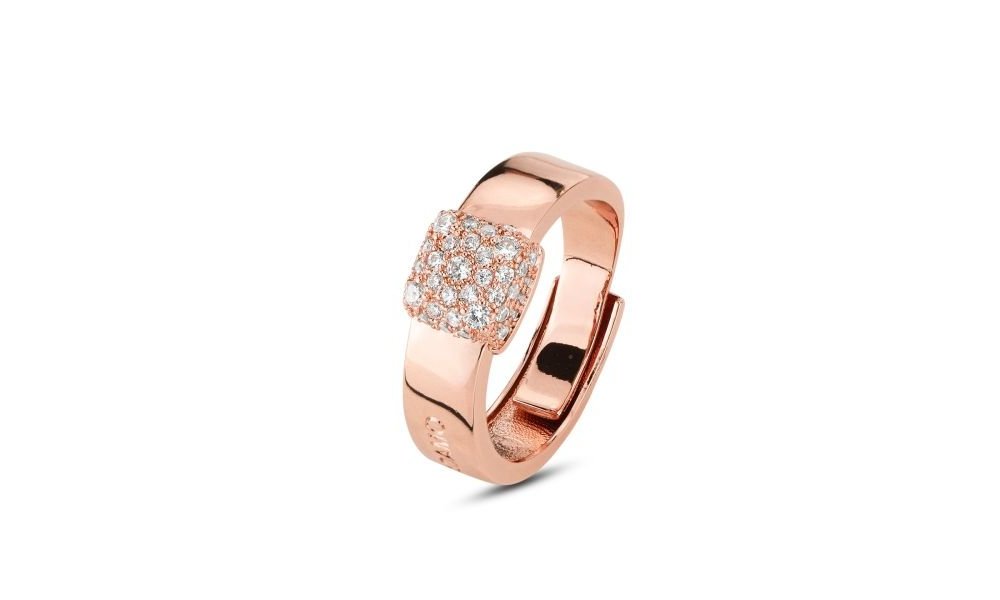 Boccadamo - Anello Xan222Rs - Oro Rosa - Zirconi