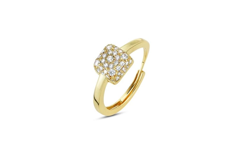 Boccadamo - Anello Xan221D - Oro Giallo - Zirconi