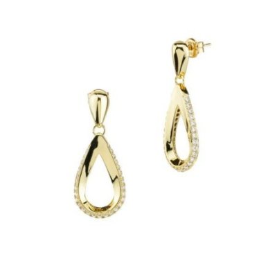 Boccadamo - Orecchini Kor052D - Oro Giallo - Zirconi