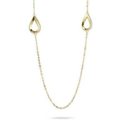 Boccadamo - Collana Kgr048D - Oro Giallo - Zirconi