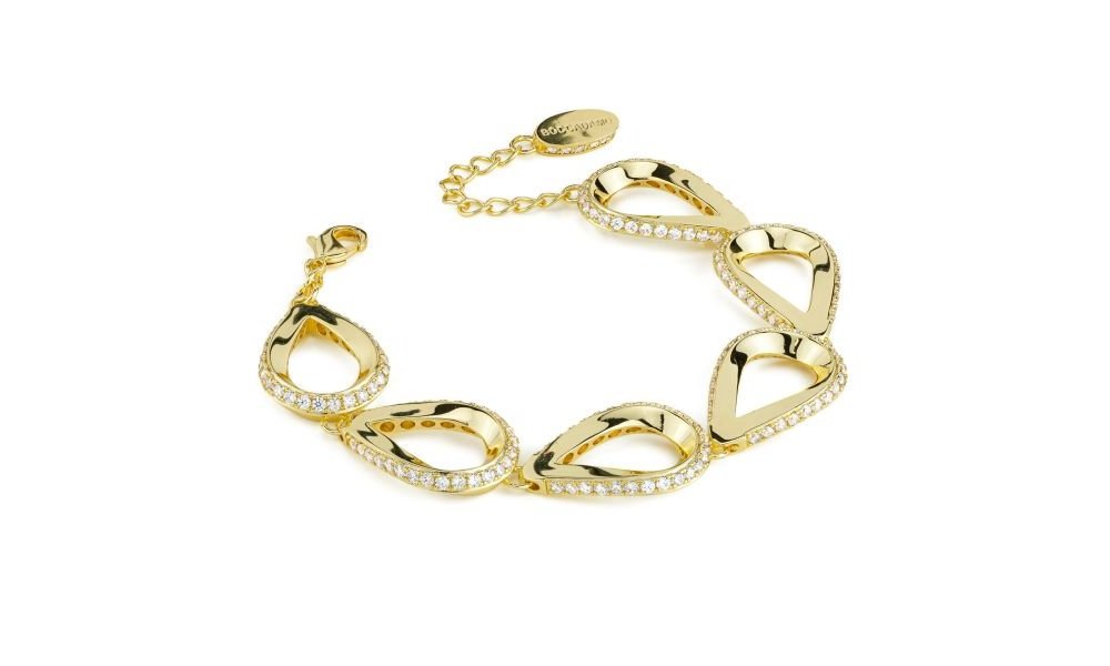 Boccadamo - Bracciale Oro Giallo - Zirconi