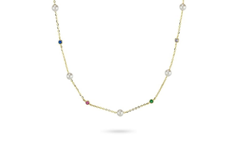 Boccadamo - Girocollo Gr934D - Argento - Perle Boccadamo - Girocollo Gr934D - Argento - Perle