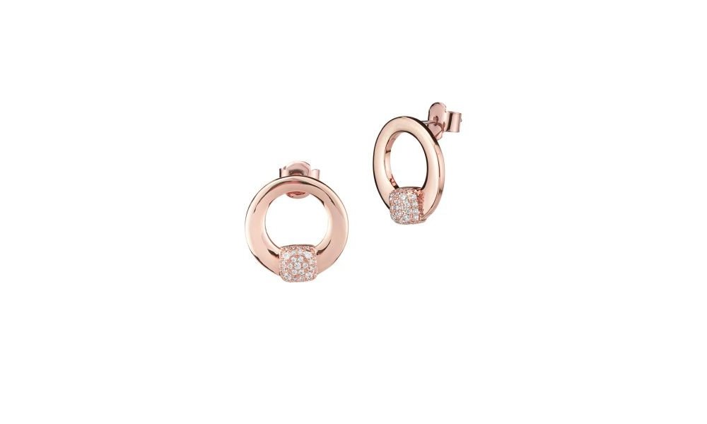 Boccadamo - Orecchini Xor767Rs - Oro Rosa - Zirconi