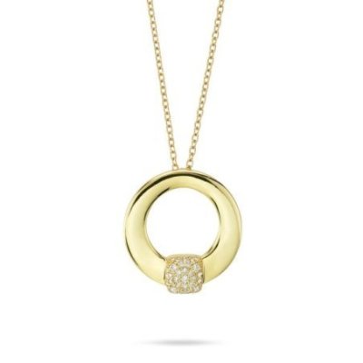 Boccadamo - Girocollo Oro Giallo - Pendente Zirconi