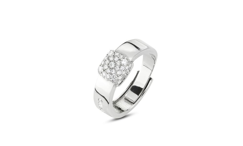 Boccadamo - Anello Xan222 - Bronzo - Zirconi