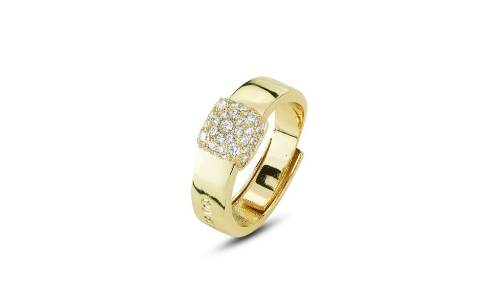 Boccadamo - Anello Xan222D - Oro Giallo - Zirconi