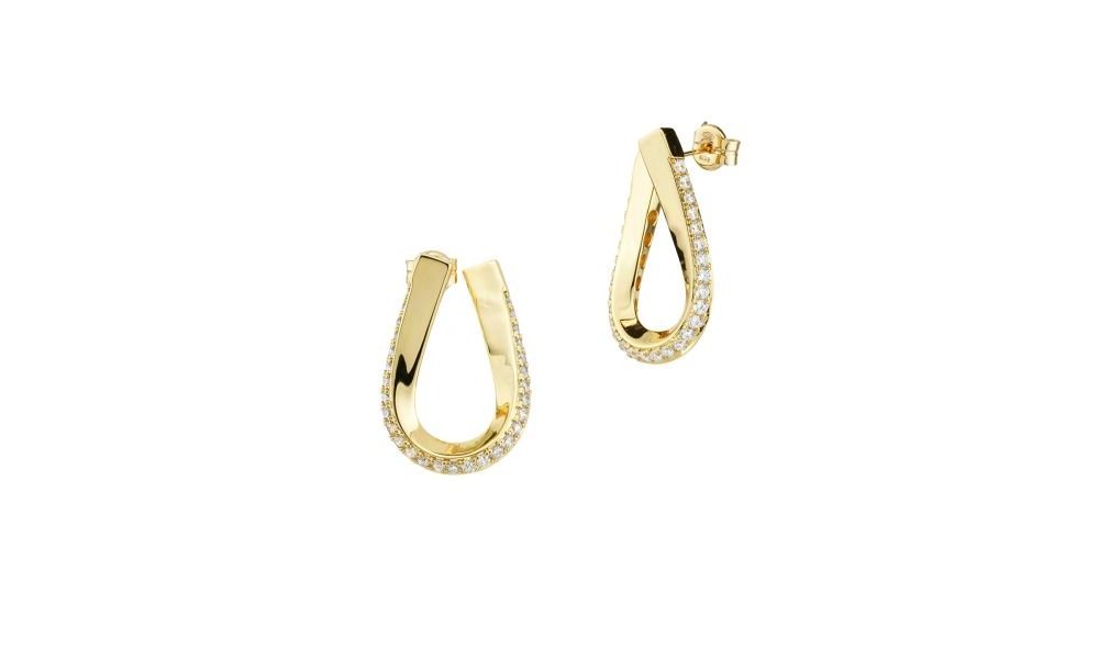 Boccadamo - Orecchini Kor051D - Oro Giallo - Zirconi