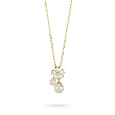 Boccadamo - Girocollo Argento - Oro Giallo - Zirconi