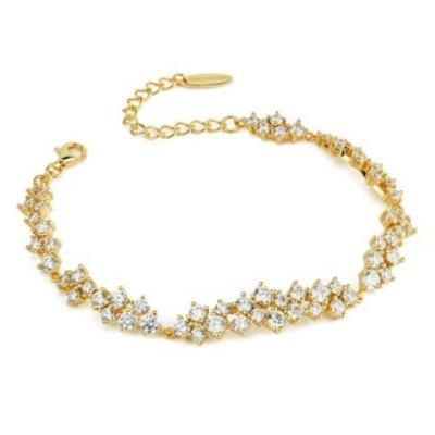 Boccadamo - Bracciale Argento - Oro Giallo - Zirconi
